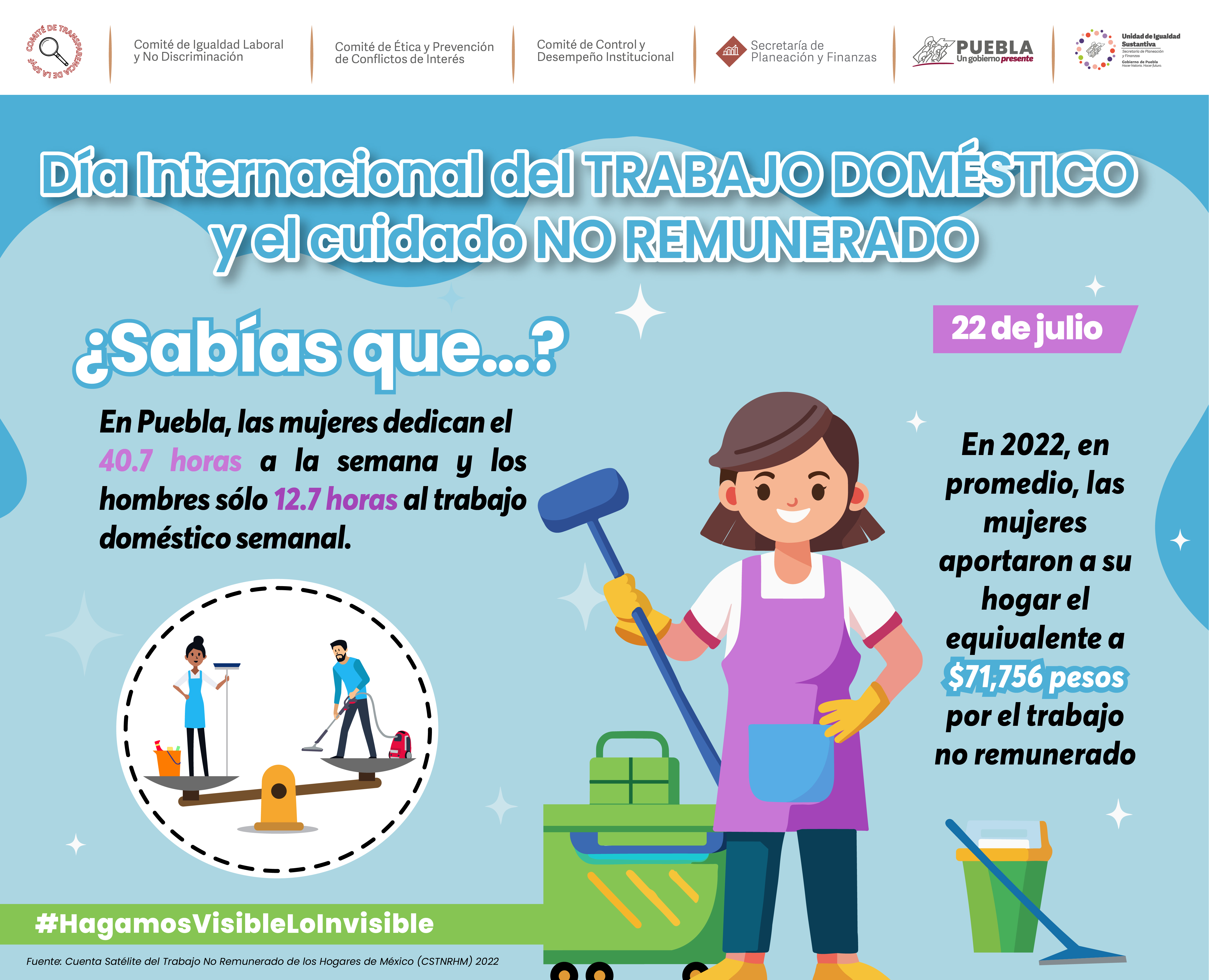 Día Internacional de Trabajo Doméstico y de cuidado No Remunerado